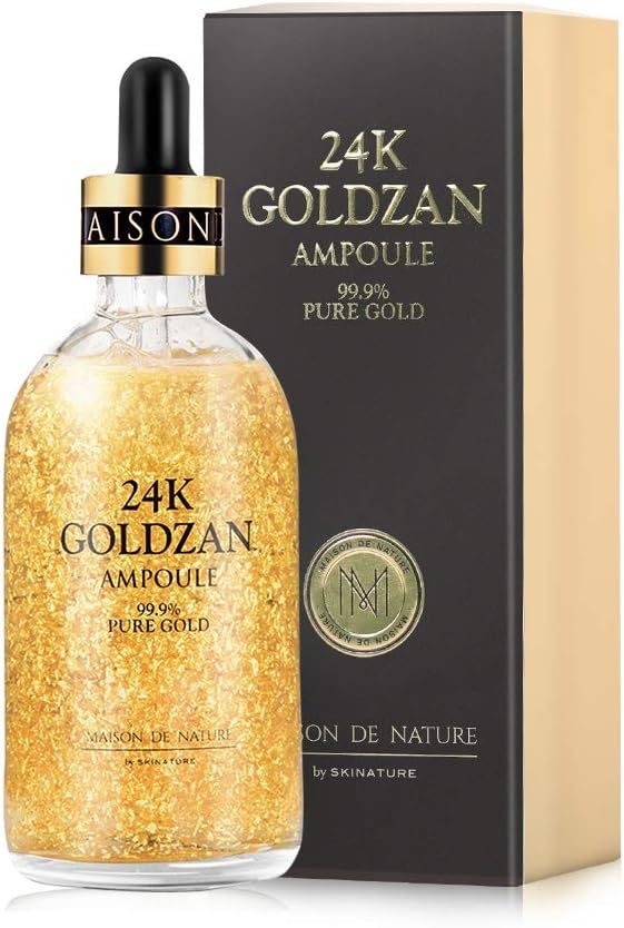 24k GOLDZAN AMPOULE 99.9% Pure Gold Serum